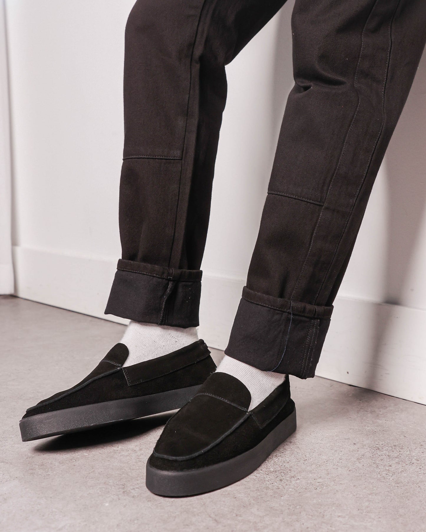 AVILA Saint Morta Hemisphere Suede Slip On Loafer