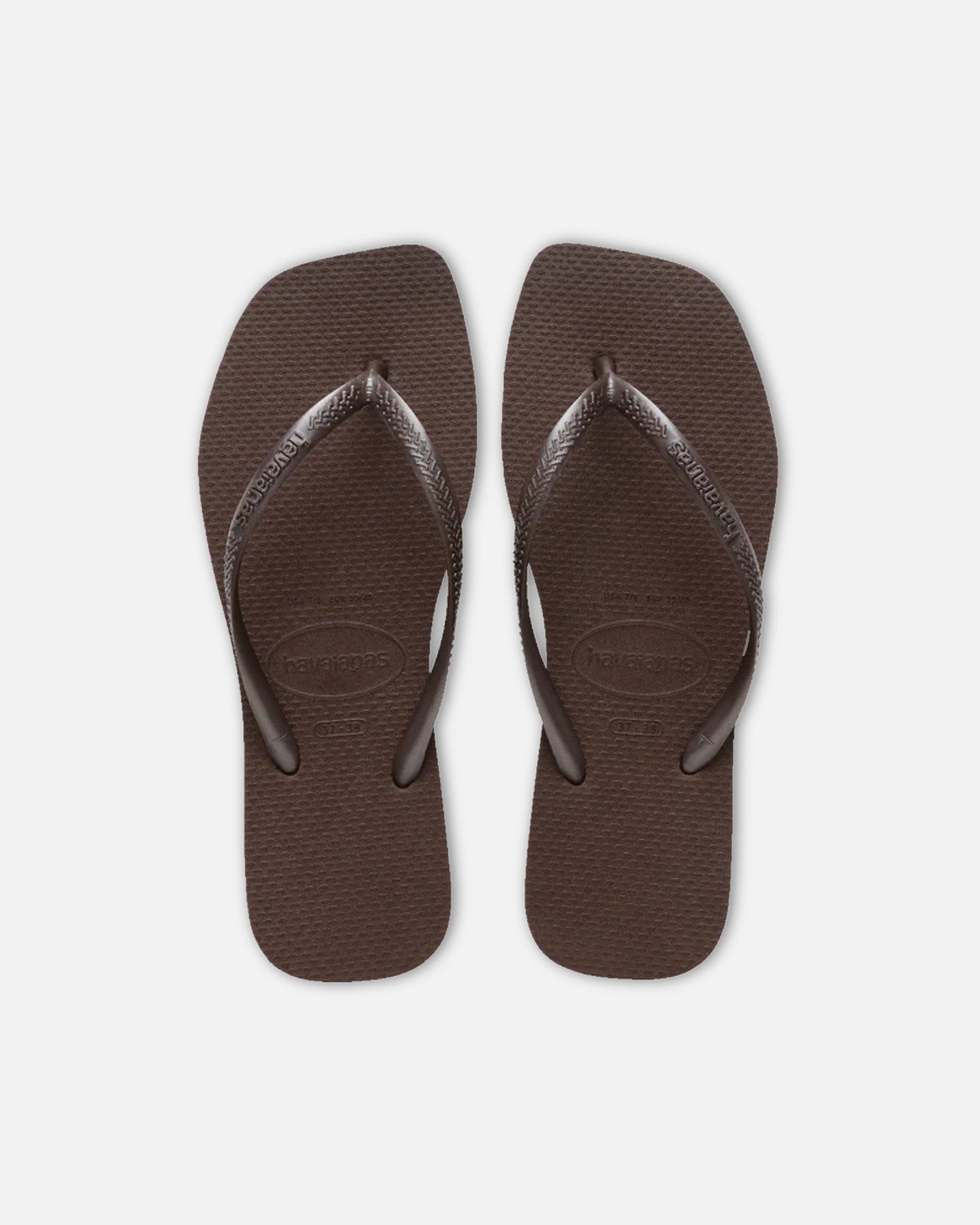 AVILA Havaianas Women's Slim Square Thongs Brown