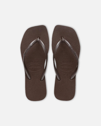 AVILA Havaianas Women's Slim Square Thongs Brown