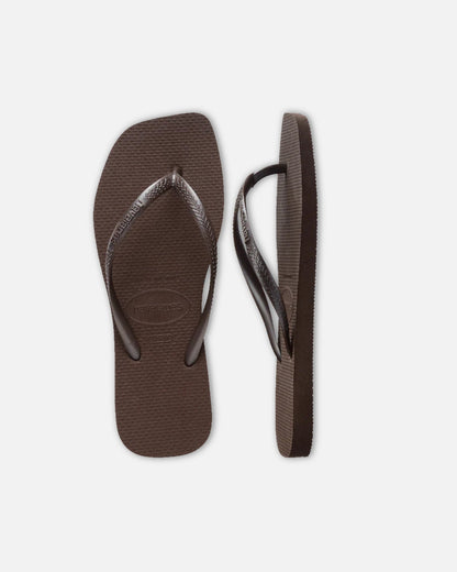 AVILA Havaianas Women's Slim Square Thongs Brown