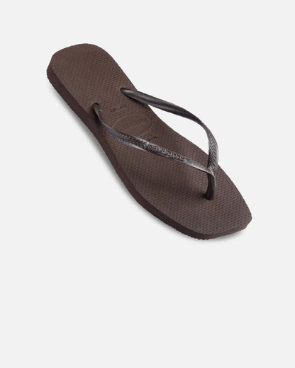 AVILA Havaianas Women's Slim Square Thongs Brown