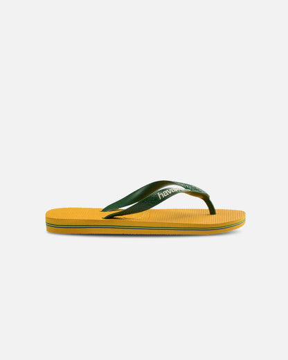 AVILA Havaianas Top Brazil Logo Thongs Yellow