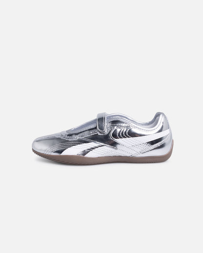 Reebok Women's Ultra Lo Mary Jane Silver/White