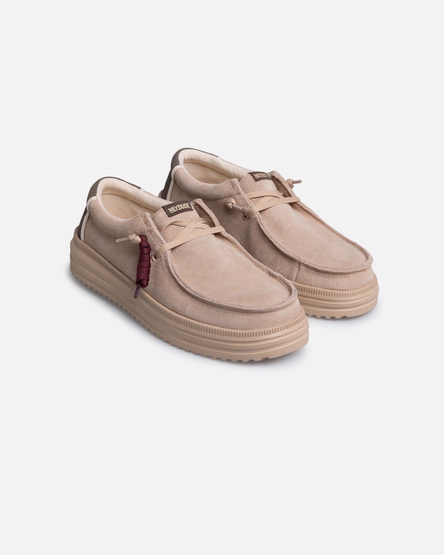 Hey Dude Rev Suede Argan Oil Neutral