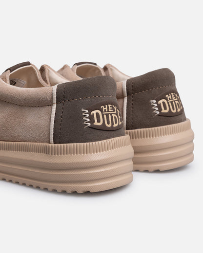 Hey Dude Rev Suede Argan Oil Neutral