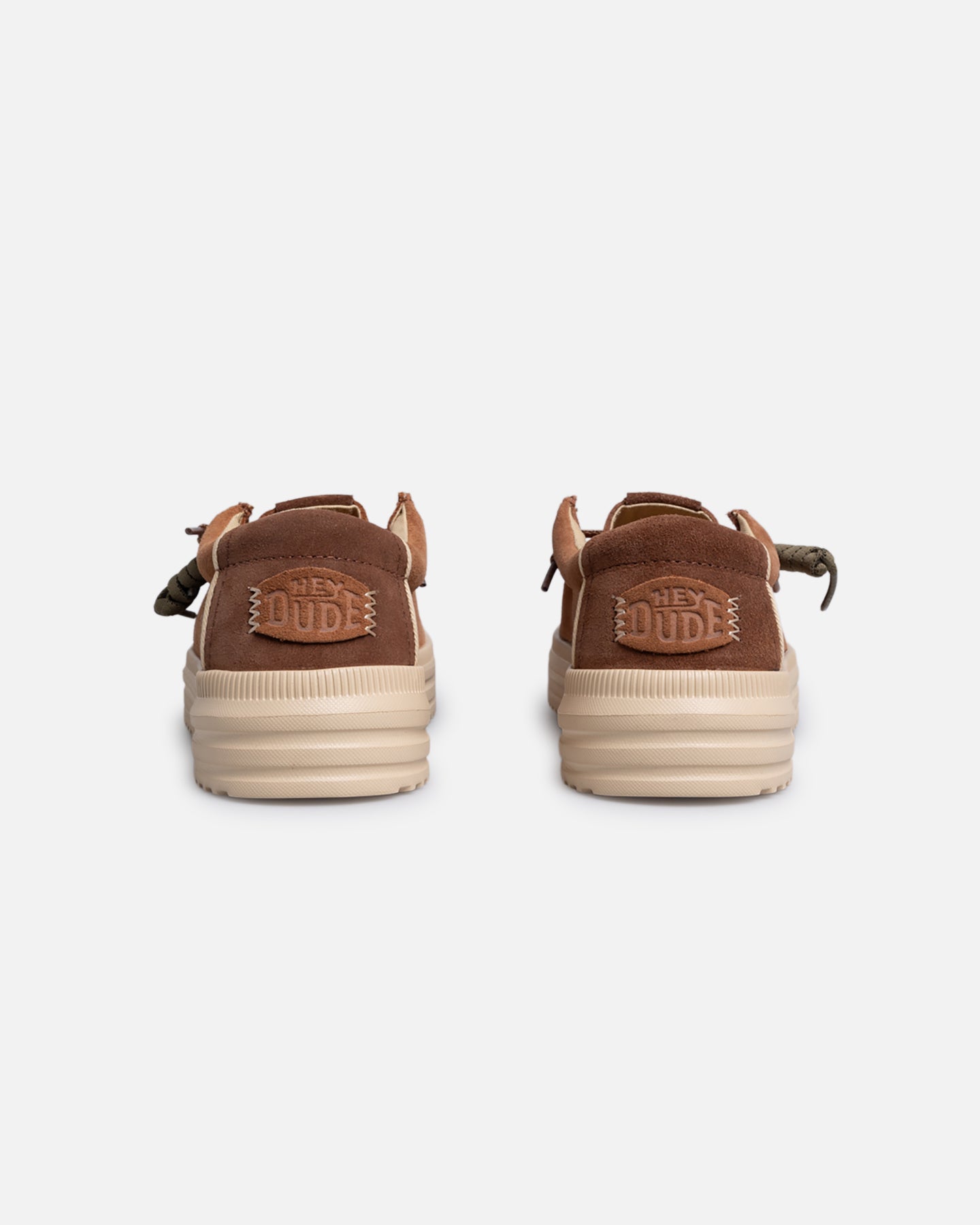 Hey Dude Rev Suede Argan Oil Brown