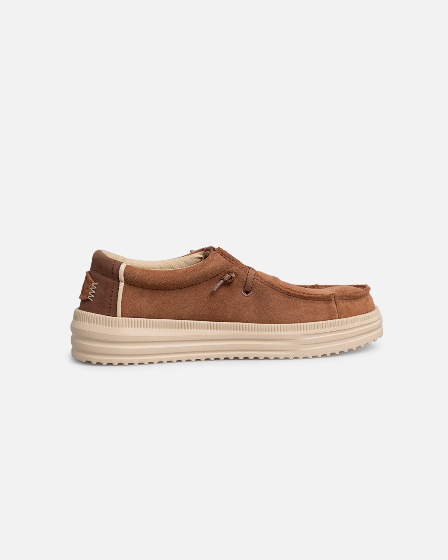 Hey Dude Rev Suede Argan Oil Brown