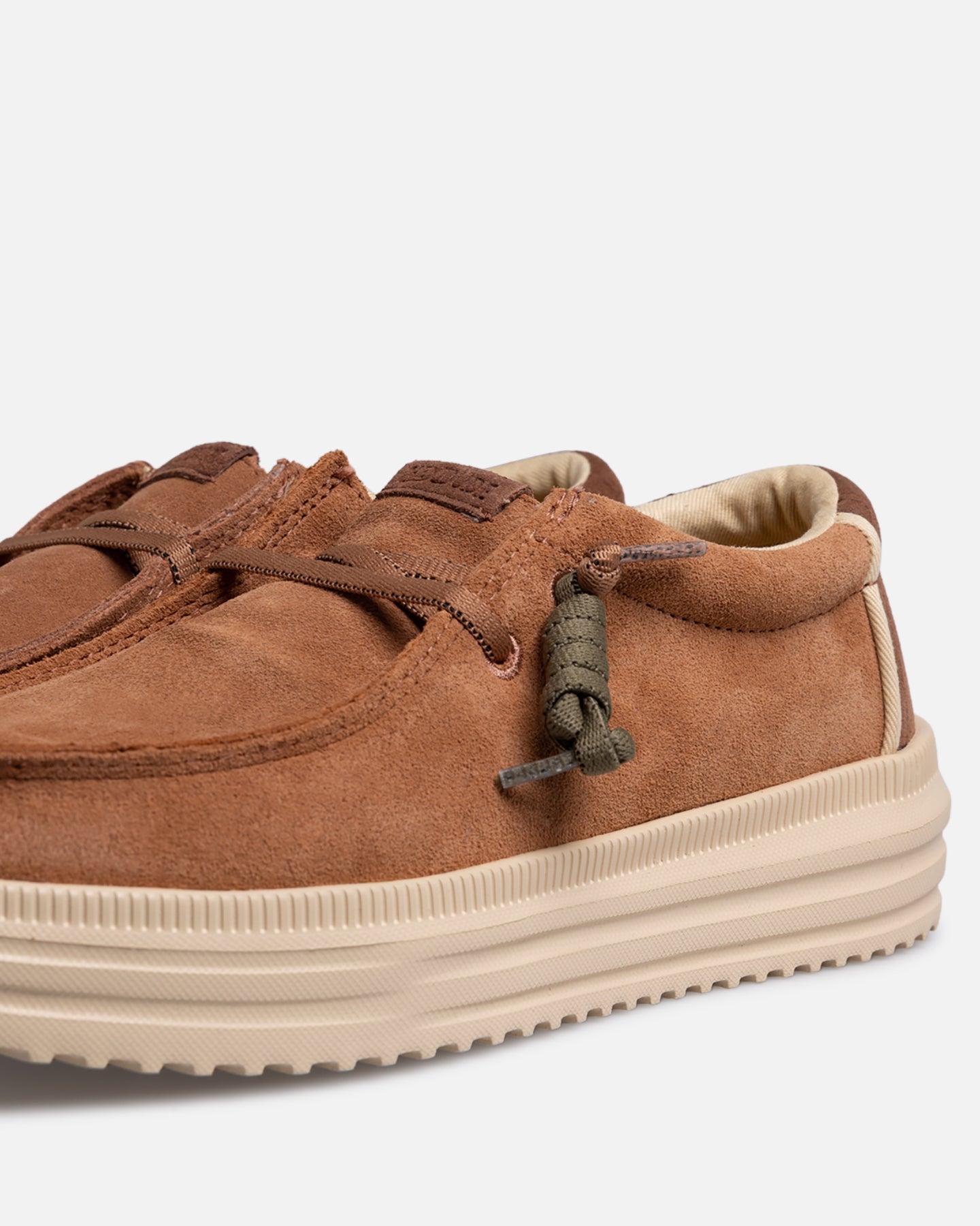 Hey Dude Rev Suede Argan Oil Brown