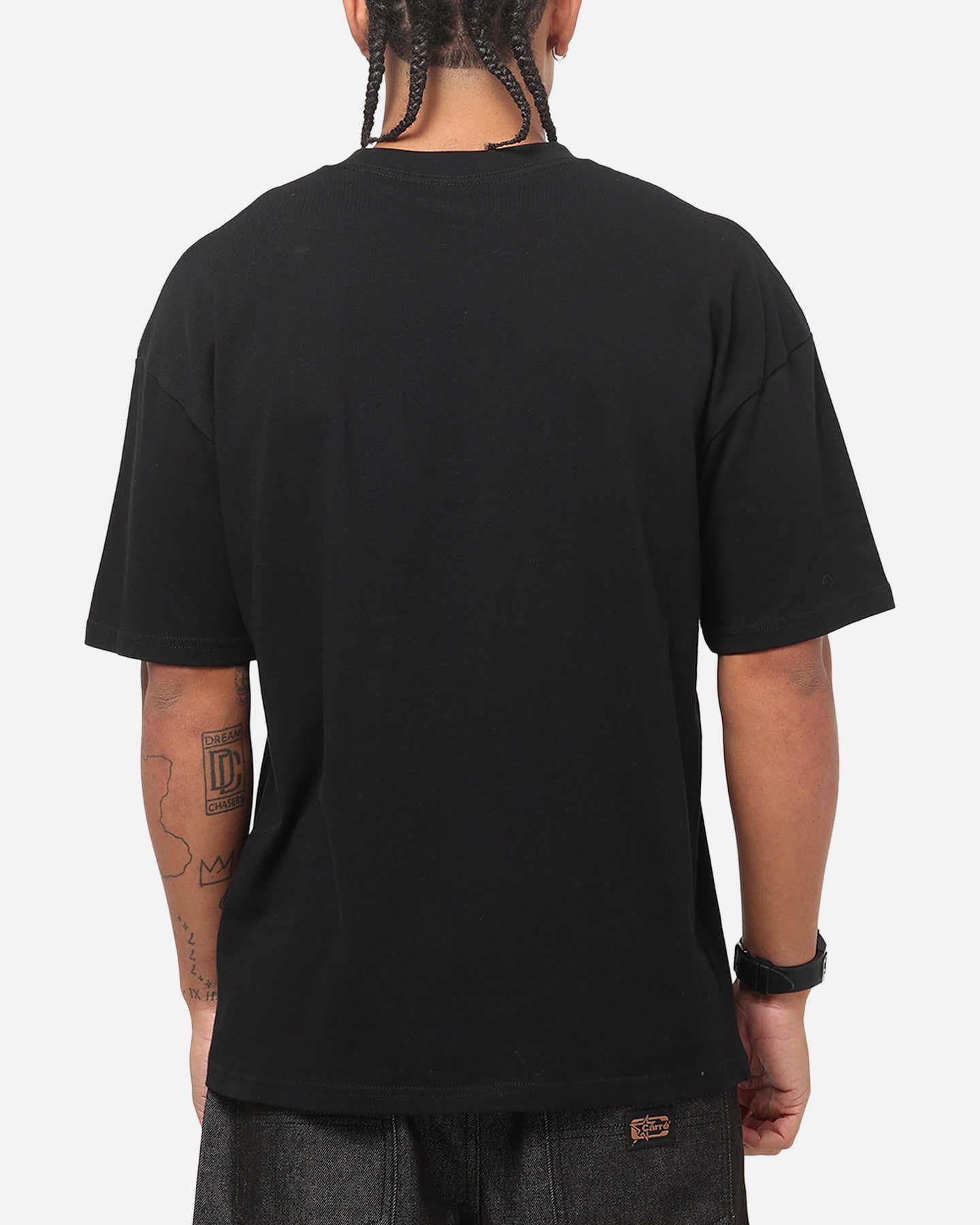 Carre Field T-Shirt Black