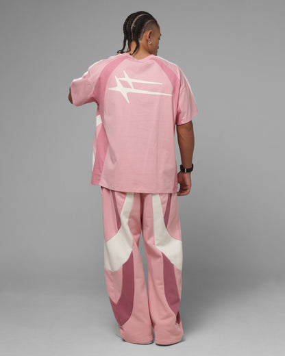 Loiter Hybrid Tek T-Shirt Pink