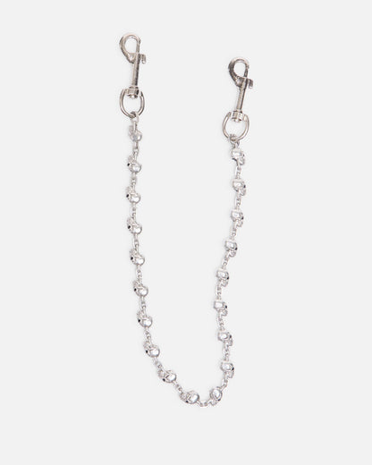 MNML Skull Wallet Chain Silver