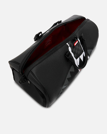AVILA Sprayground Centre Rip Grey Check Mini Duffle Bag