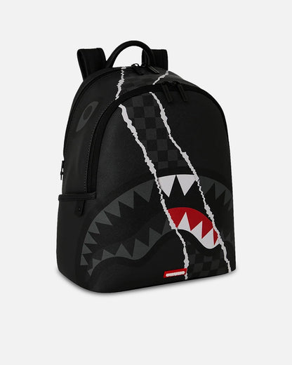 AVILA Sprayground Centre Rip Grey Check Backpack Multi