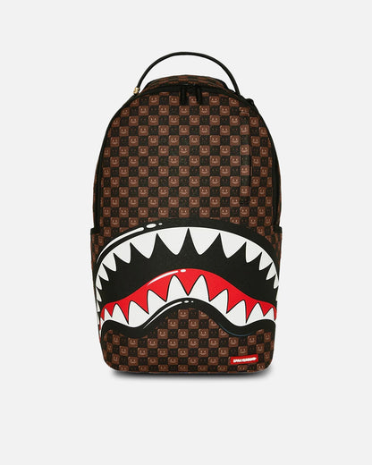AVILA Sprayground Sharks In Paris Check Backpack