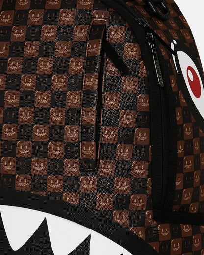 AVILA Sprayground Sharks In Paris Check Backpack
