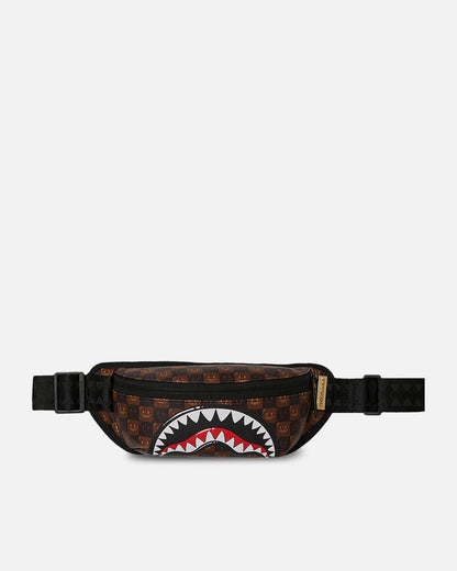 AVILA Sprayground Sharks In Paris Check Crossbody Bag Multi