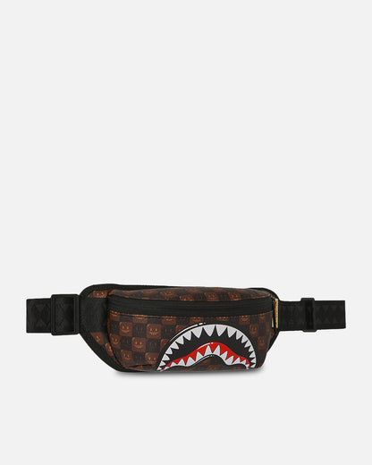 AVILA Sprayground Sharks In Paris Check Crossbody Bag Multi
