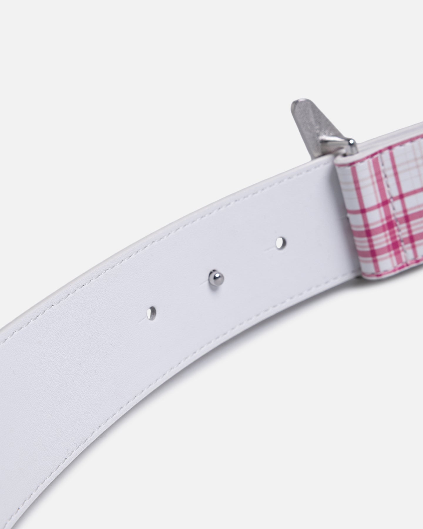 Loiter Star Born Belt Red Plaid