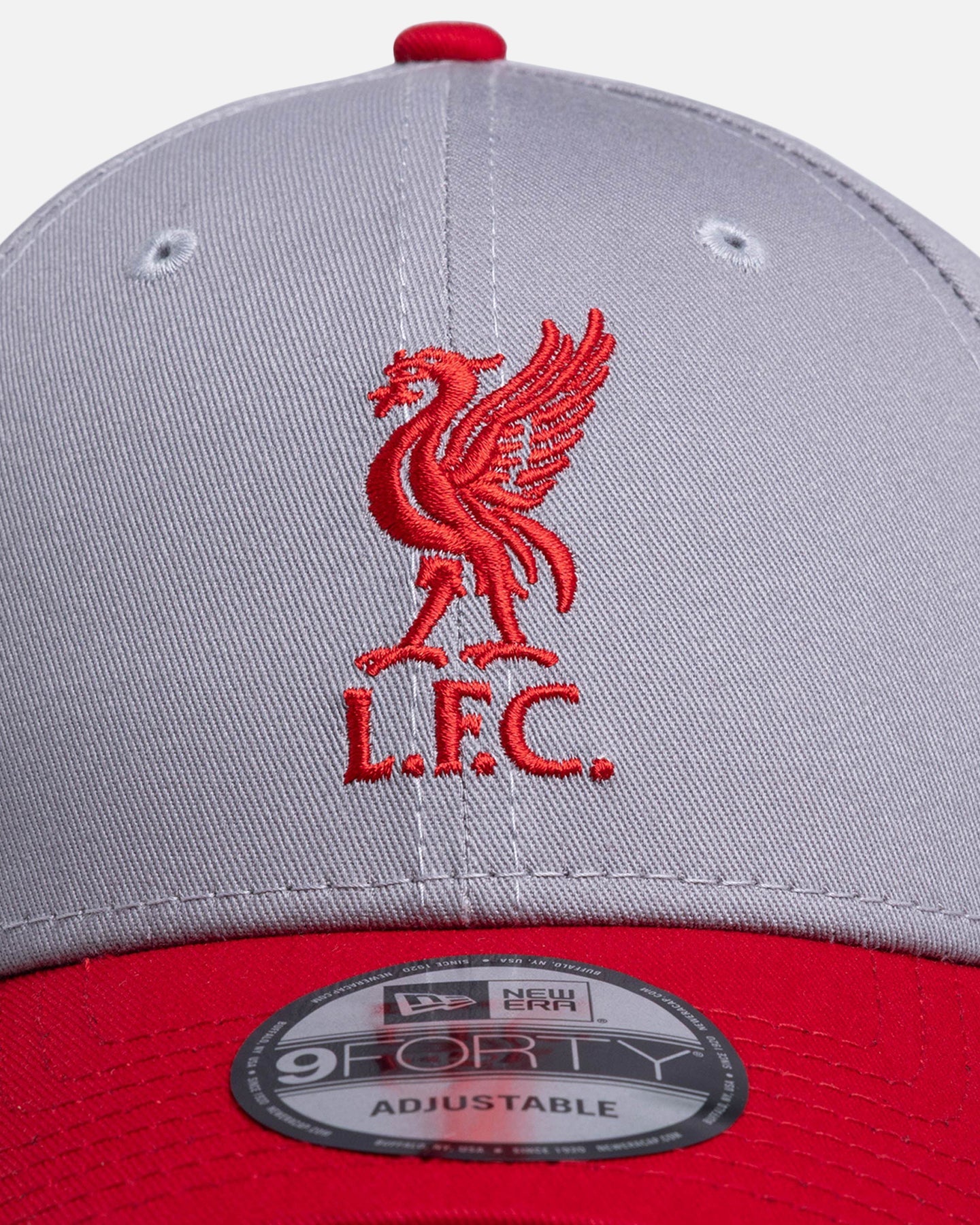 New Era Liverpool FC 'Contrast' 9FORTY Strapback Grey