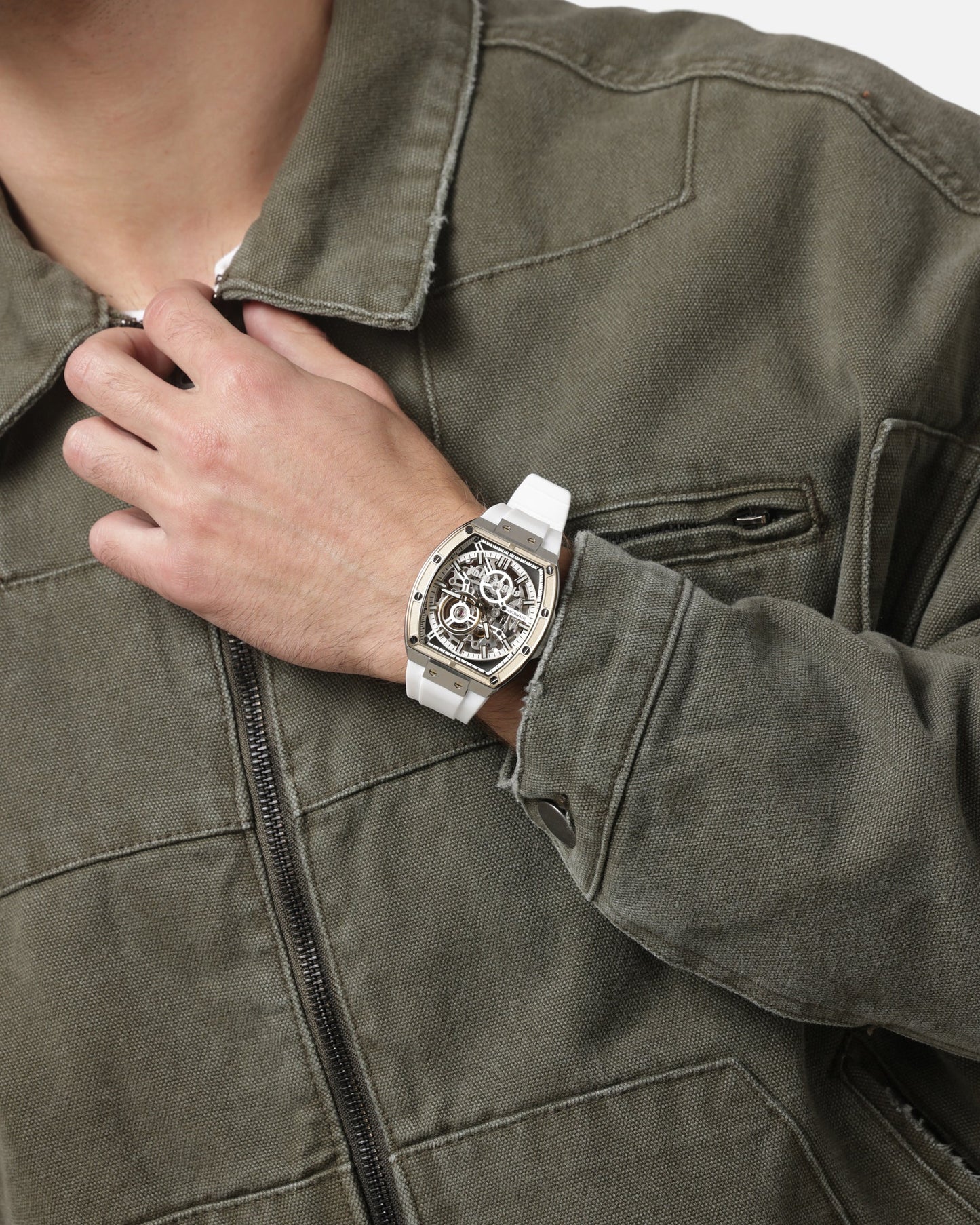 AVILA Palm Angeles Pulse Watch Silver/Gold