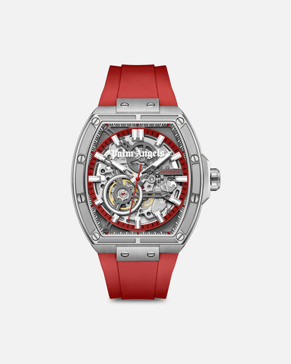 AVILA Palm Angeles Pulse Watch Red/Silver