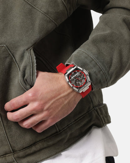AVILA Palm Angeles Pulse Watch Red/Silver