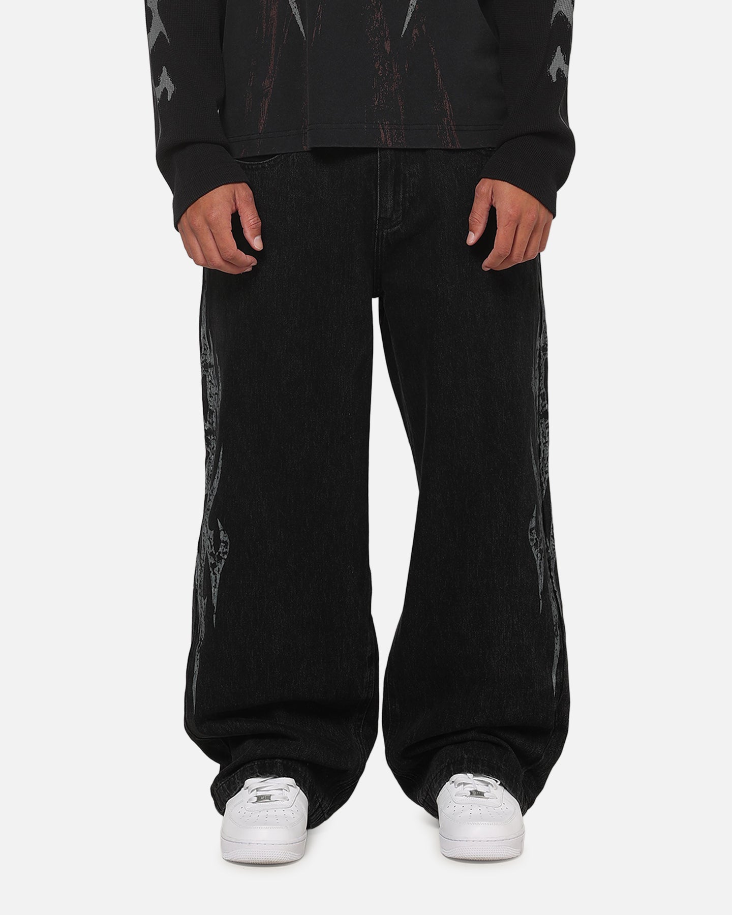 Saint Morta Amplus Tribal Jeans Black Shadow V2