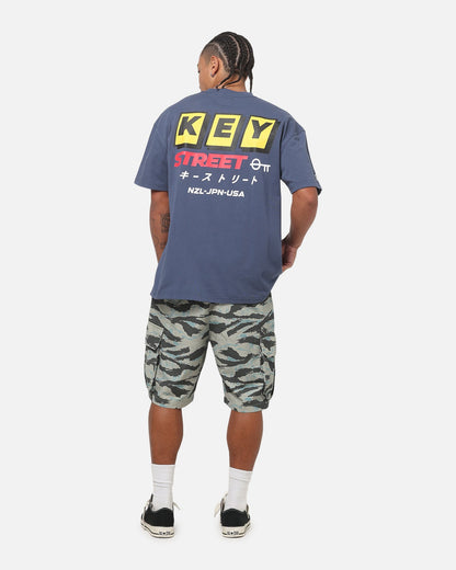 Key Street Pocket T-Shirt Navy