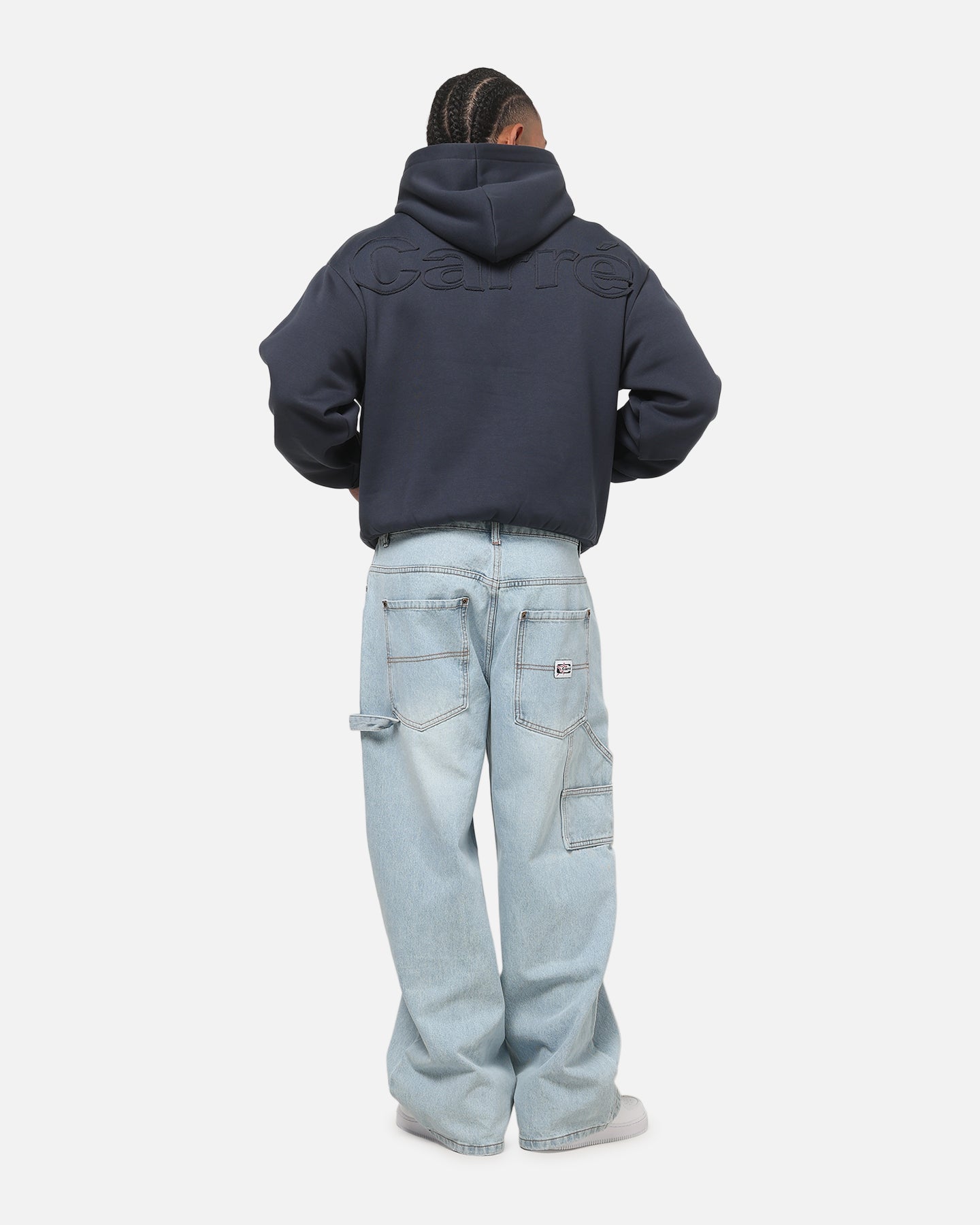 Carre Archive Hoodie Vintage Navy