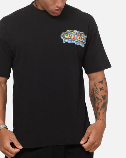 73Studio X Warcraft Frostmourne Hungers T-Shirt Black Acidwash