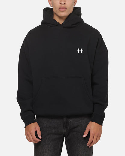 Saint Morta LA Flame Hoodie Black