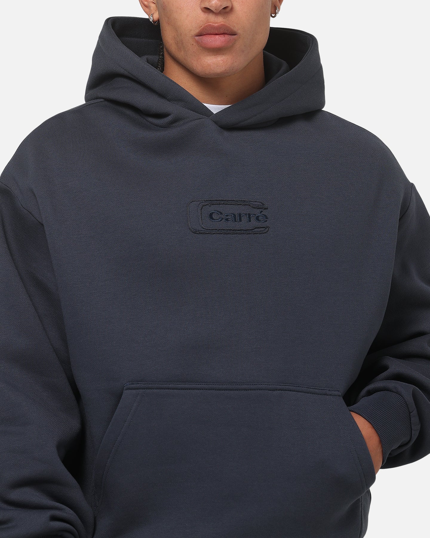 Carre Archive Hoodie Vintage Navy
