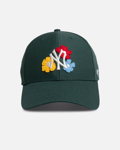 47 Brand New York Yankees 'Floral' 47 MVP Strapback Green