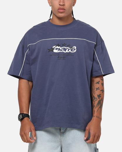 Carre Athletic Crew T-Shirt Vintage Navy
