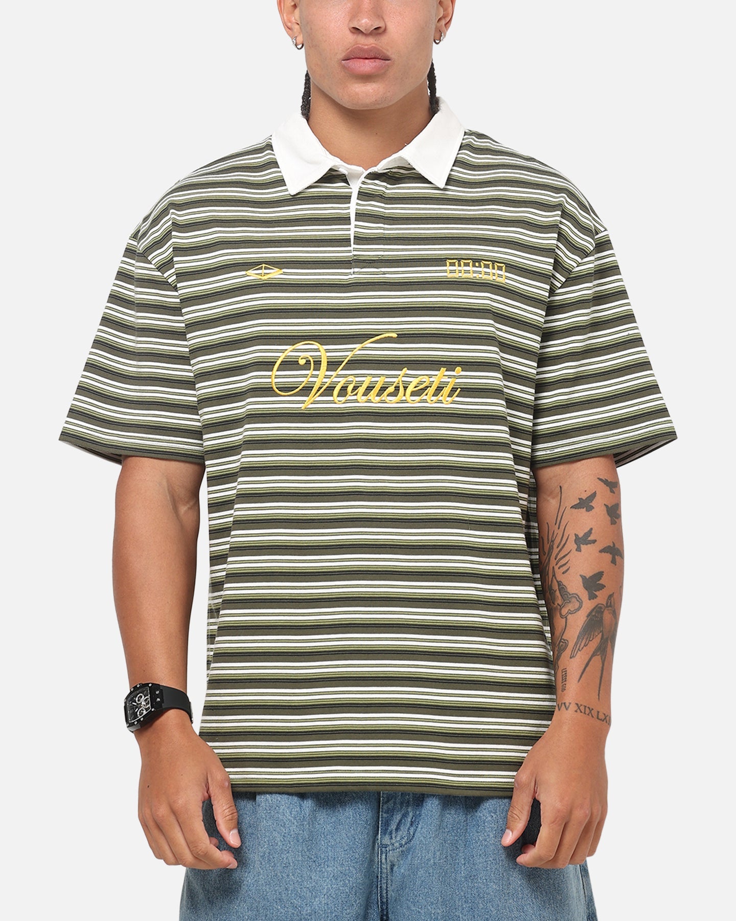 Vouseti Post Game Polo Shirt Forest Green