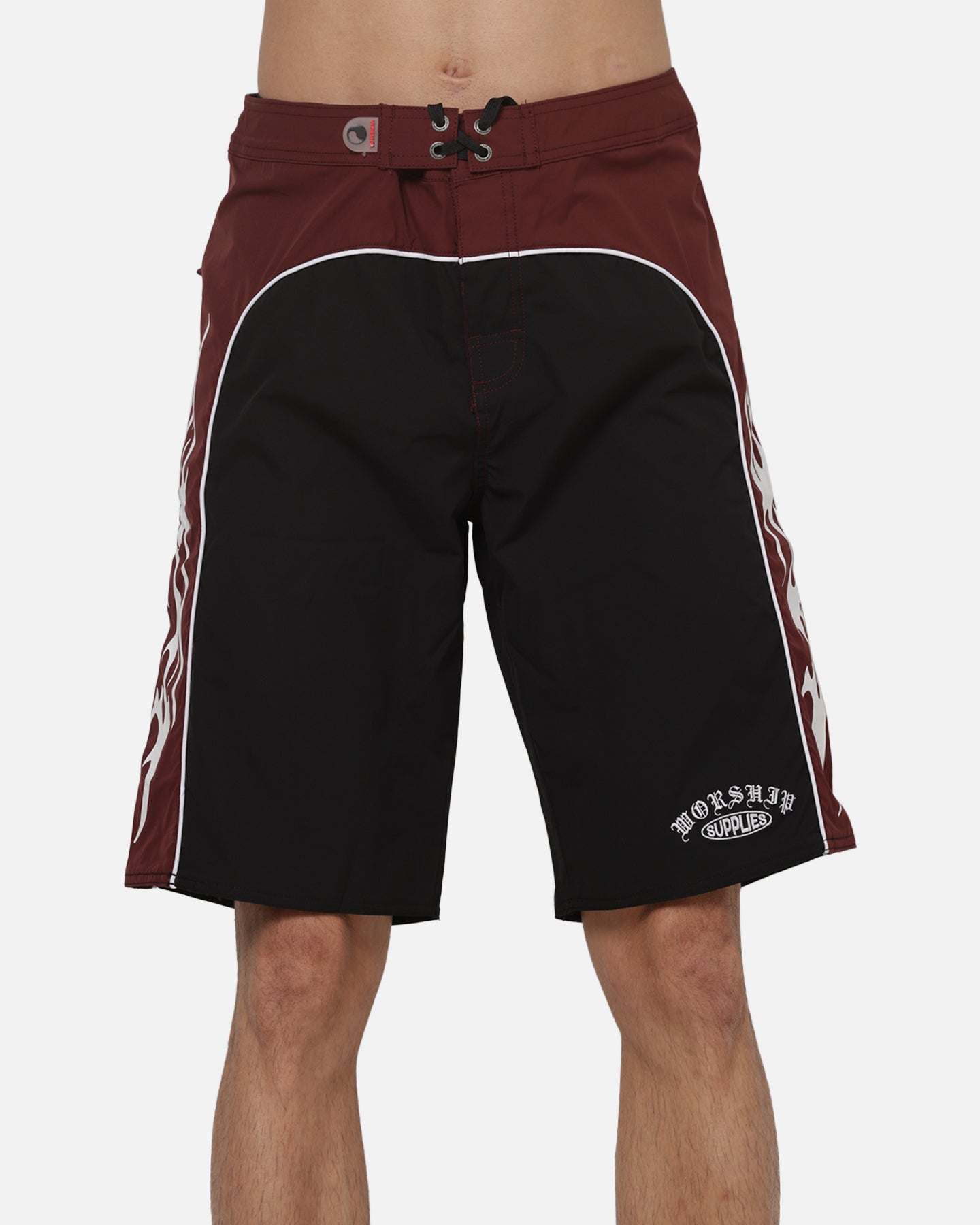Worship Primal Long Boardshorts Black Port