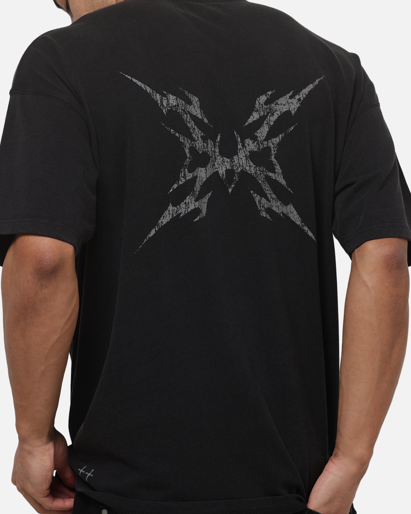 Saint Morta La Familia T-Shirt Washed Black