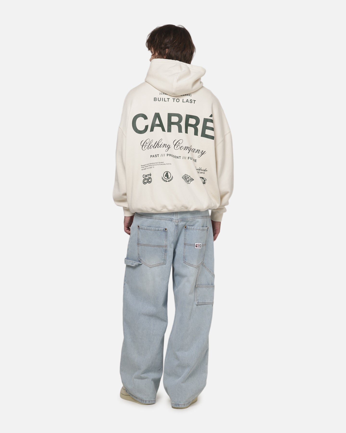 Carre CC 2.0 Hoodie Ecru