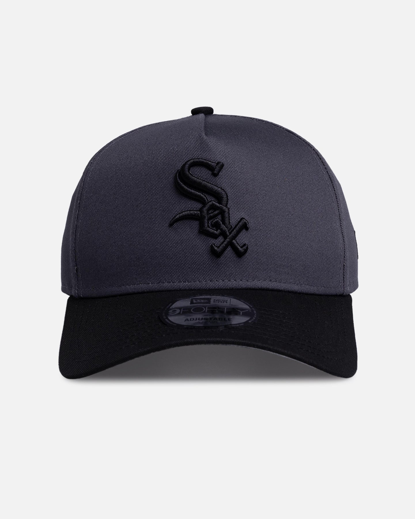 New Era Chicago White Sox 'Graphite Black' 9FORTY A-Frame Snapback Black/Grey