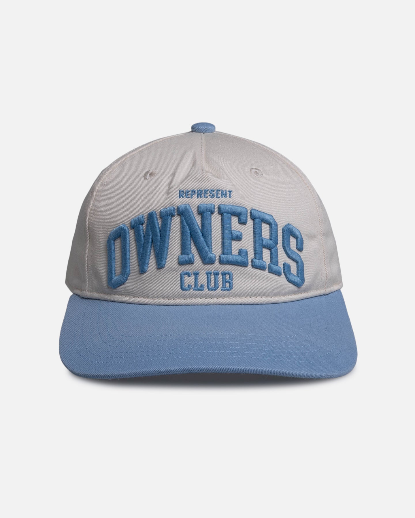 Represent Owners V2 Contrast Snapback Cap Sky Blue