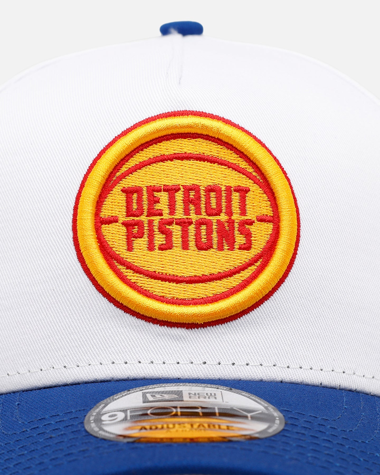 New Era Detroit Pistons 'Summertime' 9FORTY A-Frame Snapback White/Royal