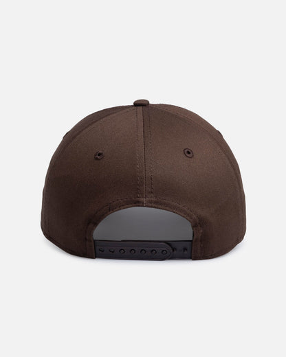New Era New York Yankees 'Walnut Navy' 9FORTY A-Frame Snapback Brown/Blue