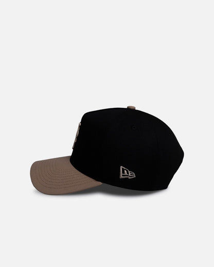 New Era New York Mets 'Black Camel' 9FORTY A-Frame Snapback Black/Camel
