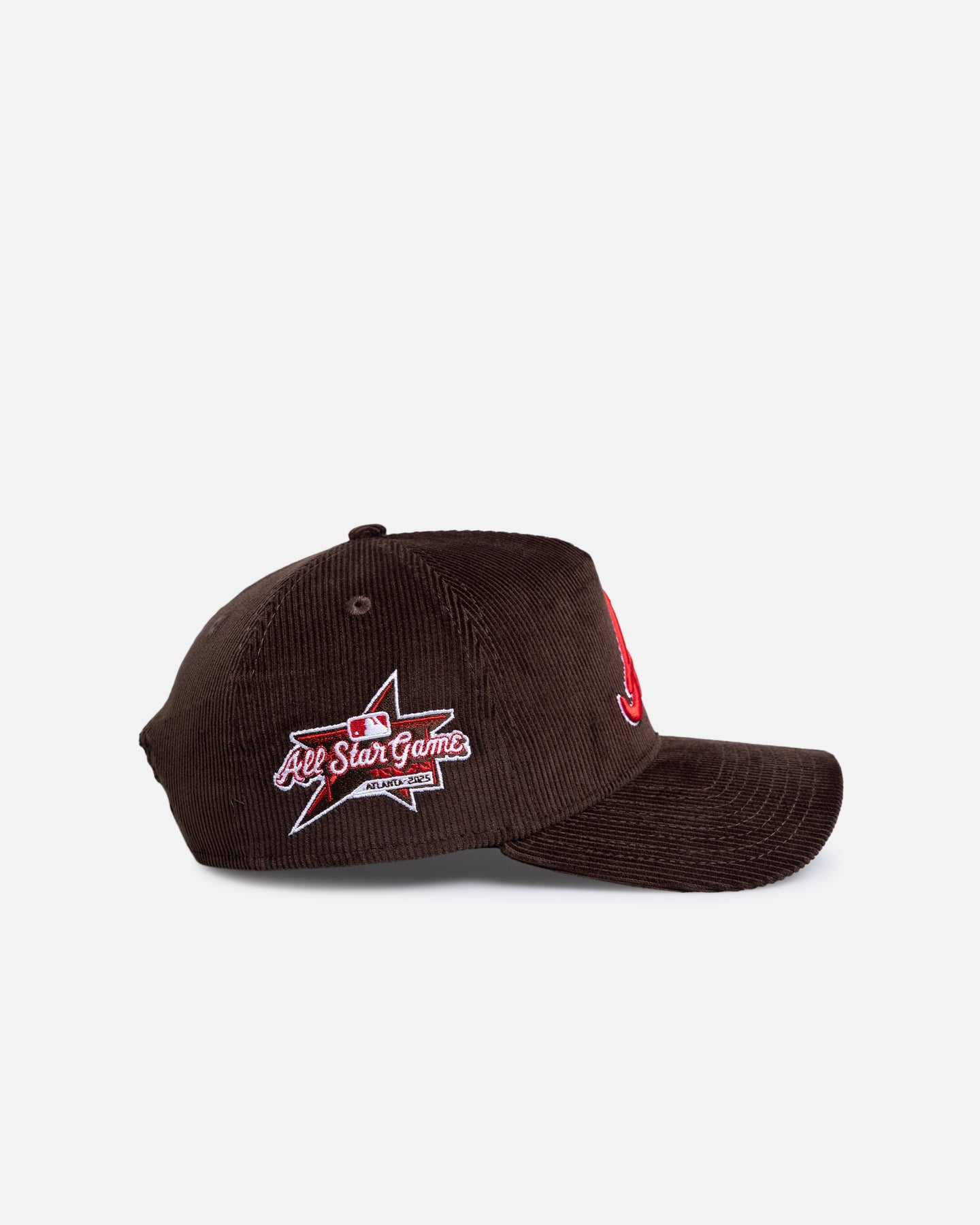 New Era Atlanta Braves 'Walnut Cord' 9FORTY A-Frame Snapback Walnut