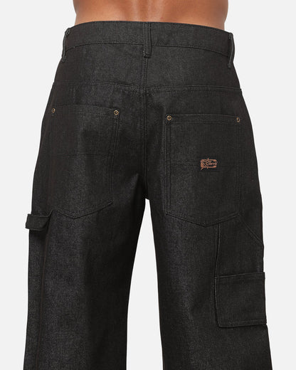 Carre Baggy Carpenter Jeans Raw Black