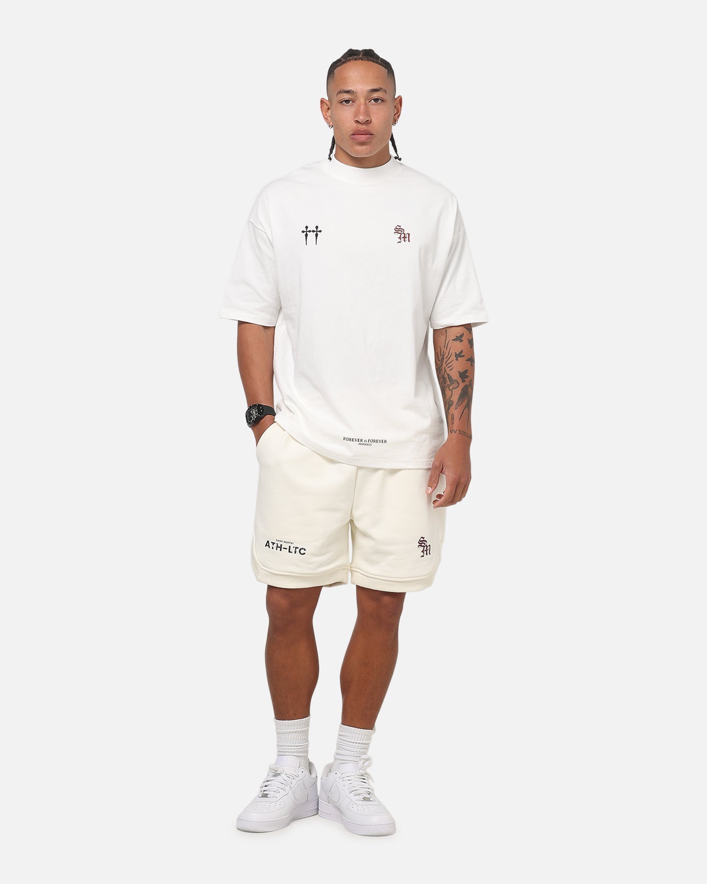 Saint Morta Forever Ever T-Shirt Off White
