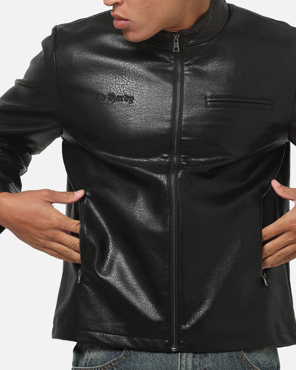Ed Hardy Fury Biker Jacket Black
