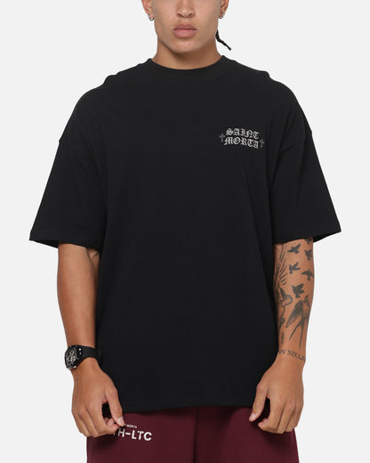 Saint Morta Alter Boxy T-Shirt Black