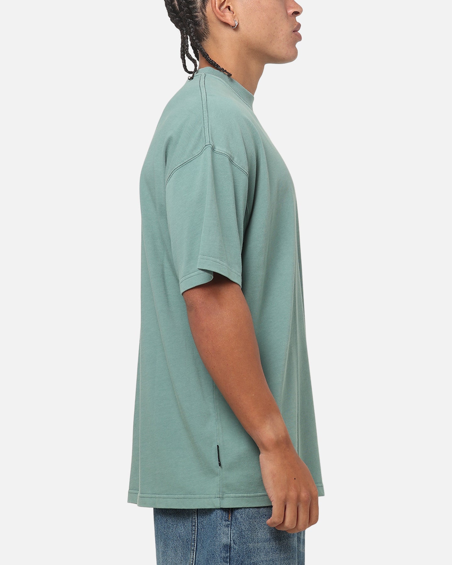 Saint Morta Heritage V2 Boxy T-Shirt Washed Green