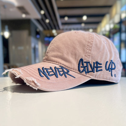 Never Give Up Baseball Cap